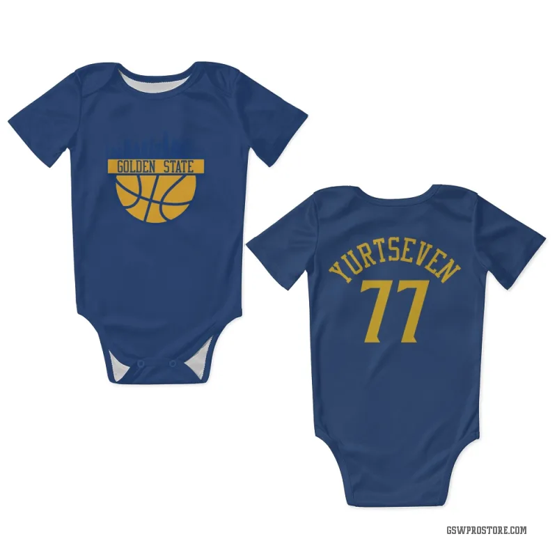 Omer Yurtseven  Royal Golden State Warriors  Newborn & Infant Bodysuit